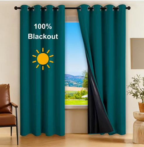 Rideaux occultant velours - 2,