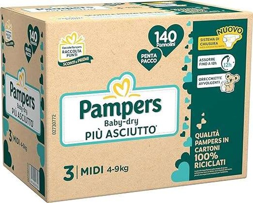 Pampers penta baby dry midi - dry,