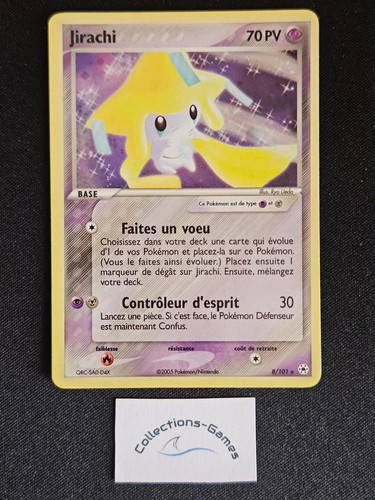 Carte pokémon jirachi 101 - carte,
