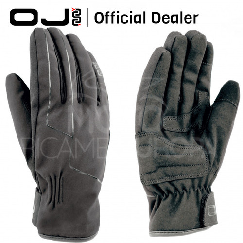 Gants noirs hiver moto - gants,
