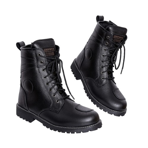 Cuir bottes pour chopper - bottes,