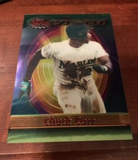 1994 Topps Finest Chuck Carr 4x5.5 Card With Card Case Mint