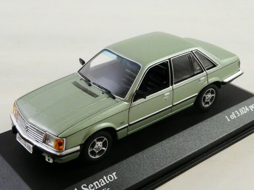 Minichamps opel senator vert - opel,