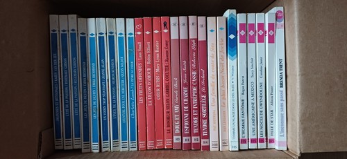 Lot livres harlequin serie - 25,