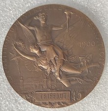 MEDAILLE EXPOSITION UNIVERSELLE INTERNATIONALE PARIS 1900