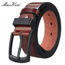 Ceinture large en Cuir pour