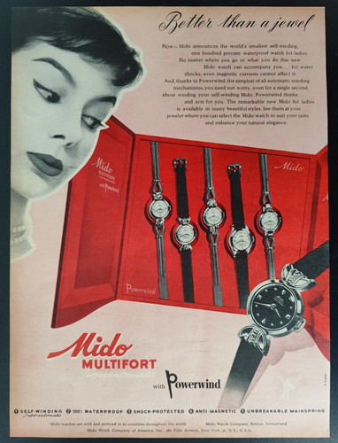 Mido publicité montre - publicité,