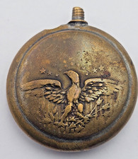 ANCIEN BRIQUET DE POILU SOLDAT AMERICAIN  USA AIGLE BLASON 1914-1918