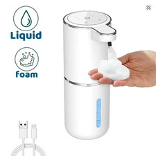 Distributeur Savon Automatique IR Sans Contact 300ml Mains Libres Hygiénique