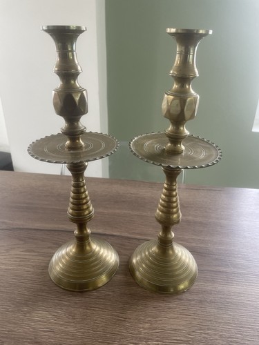 Ancienne paire bougeoir en - paire,