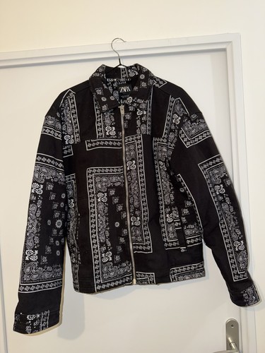 Zara veste homme - homme, noir/blanc