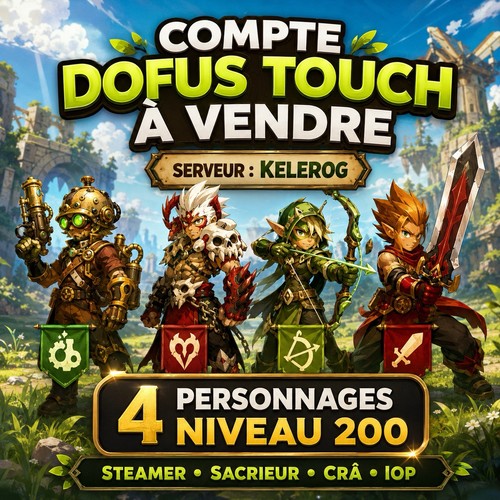 Dofus touch compte jeu - dofus,