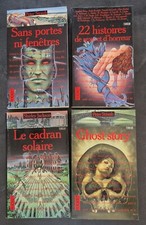 lot de 4  livres de poche pocket " terreur "