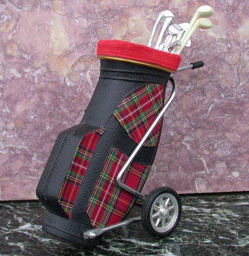Golf chariot miniature - miniature, trolley