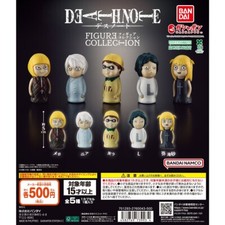 DEATH NOTE FIGURINE COLLECTION Série complète de 5 BANDAI JAAPN 2025