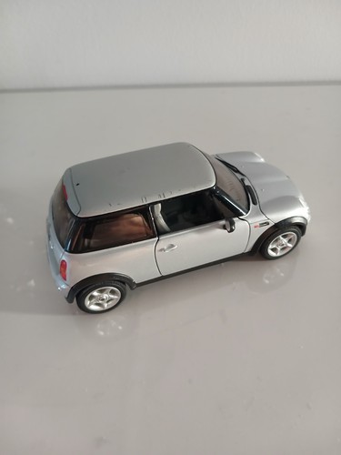 Mini cooper miniature grise - miniature,