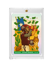 JOHNNY MANZIEL  Downtown Custom Art Card Money Manziel