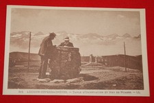 LUCHON SUPERBAGNERES ORIENTATION TABLE AND SEA OF CLOUDS HAUTE GARONNE