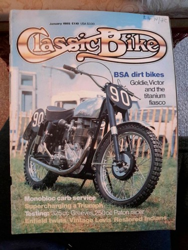 Classic bike january 1985 - january,
