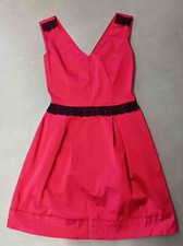 robe rouge noir habillée