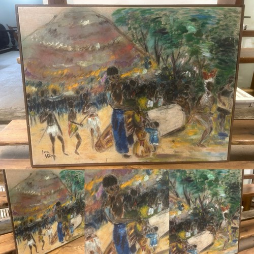 Jane valene peinture - art, naïf