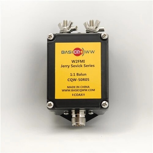 Qrp balun cqw 50r50 500w - balun, cqw-50r50