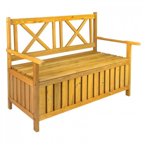 Banc jardin avec - de, coffre