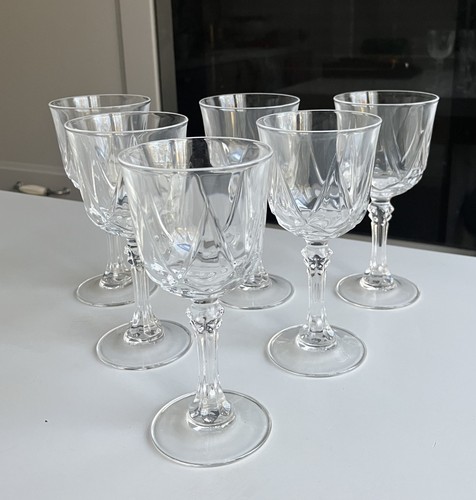 Lot verres vin - verres, blanc
