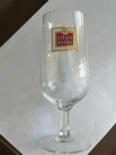 Verre bière pied stella - verre, à