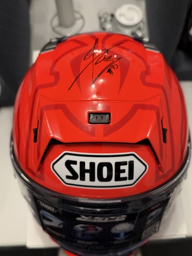 Casque shoei signé marc - casque,