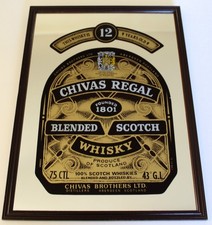 Miroir publicitaire Chivas