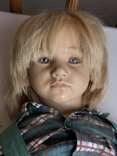 VTG ANNETTE HIMSTEDT "BASTIAN" #3805  26" VINYL ARTIST COLLECTABLE DOLL
