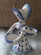 Ancien Saleron Double Faïence