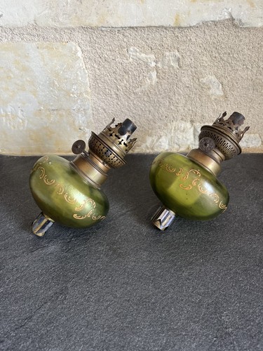 Lampes pétrole anciennes - lampes, à