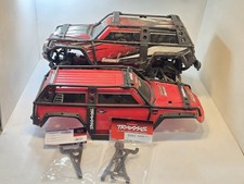 Traxxas Summit 1/10 4wd Slider With 2 Bodies for parts/repair, read description.