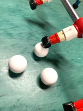 *** 3 X  balle de baby foot