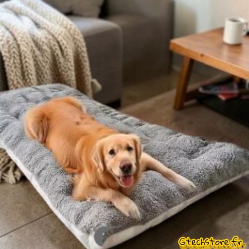Coussin chien géant 120x60cm - coussin,