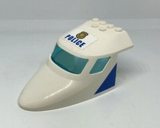 LEGO City: 6x10 Police Airplane Cabin Fuselage - Ref 87613pb014 - Set 60138