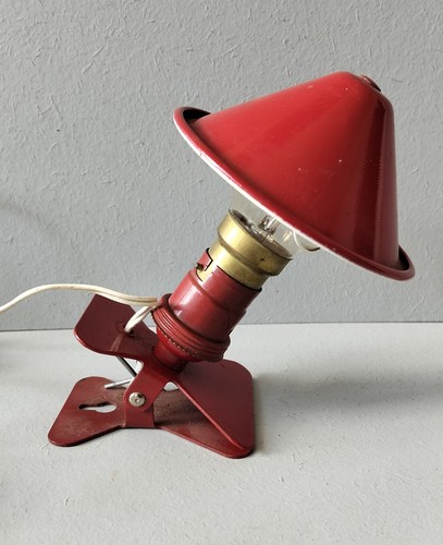 Ancienne lampe pince - ancienne, à