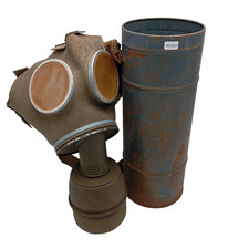 G11/10/25 (REF29157) Masque à gaz DE LA DEFENSE PASSIVE 39/45 WW2 MAG