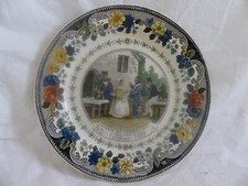 assiette ancienne montereau
