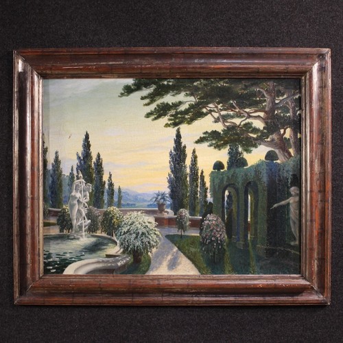 Peinture italien carré - peinture,