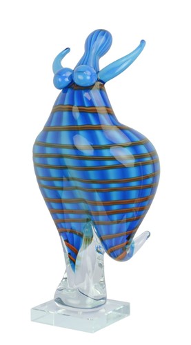 Figurine verre style - en,