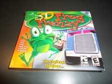 3D Frog Fenzy & Flying Frogs (PC, 2003) Game Windows (Mint)
