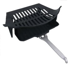 Grille de feu 16", ashpan et