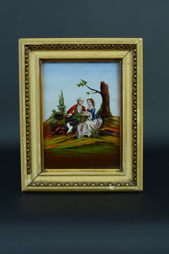 Bel ancien tableau - bel,