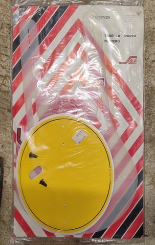 Kit plaque avant moto cross - plaque,