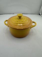 Le Creuset  Mini Round Cocotte 8 Once- Yellow