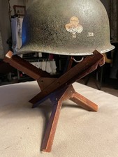 Support casque US américain ww2 hérisson tchèque