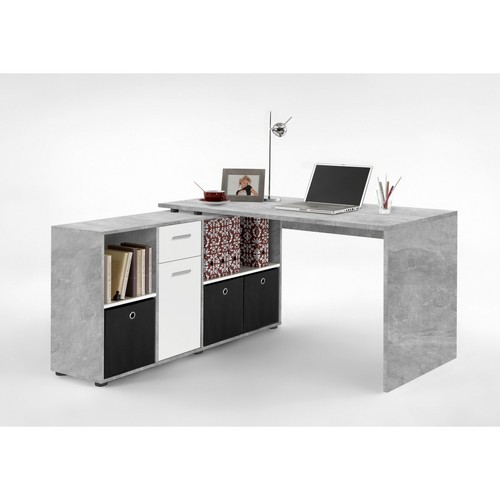 Bureau angle réversible - d'angle,